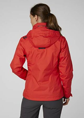 Helly Hansen Crew Regenjacke Damen, Orange