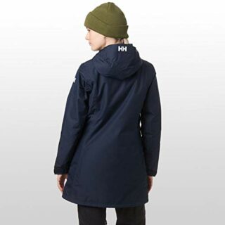 Helly Hansen Long Belfast Regenjacke Damen, Blau