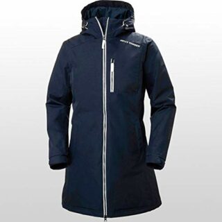 Helly Hansen Long Belfast Regenjacke Damen, Blau