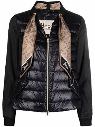 Herno PI1268D120179300 Steppjacke Damen, Schwarz