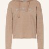 Herrlicher Hoodie Damen, Beige