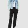 Herrlicher Joplin Denim Jeansjacke Damen, Blau