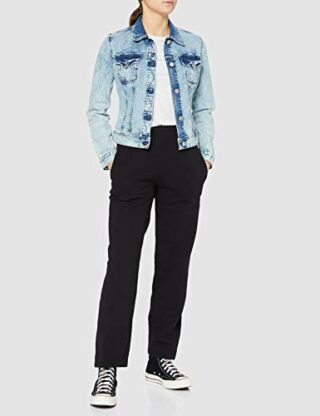 Herrlicher Joplin Denim Jeansjacke Damen, Blau