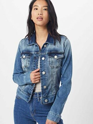 Herrlicher Joplin Jogg Denim Jeansjacke Damen, Blau