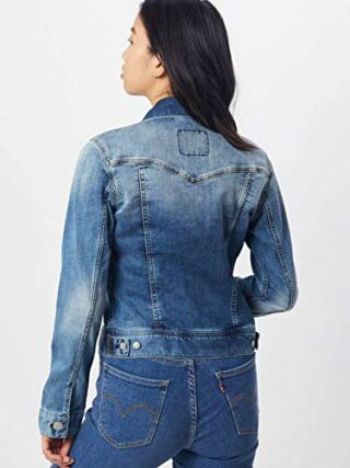 Herrlicher Joplin Jogg Denim Jeansjacke Damen, Blau
