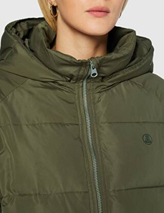 Herrlicher Laurena Microfibre Steppmantel Damen, Grün