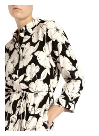 Hobbs Chiara Hemdblusenkleid Damen, Schwarz