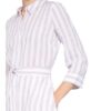 Hobbs Ciara Hemdblusenkleid Damen, Weiß