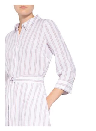 Hobbs Ciara Hemdblusenkleid Damen, Weiß