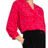 Hobbs Essie Blusenshirt Damen, Rot
