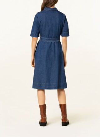 Hobbs Fern Jeanskleid Damen, Blau