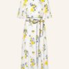 Hobbs Lana Ausgestelltes Kleid Damen, Weiß