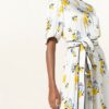 Hobbs Lana Ausgestelltes Kleid Damen, Weiß
