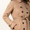 Hobbs Saskia Trenchcoat Damen, Beige