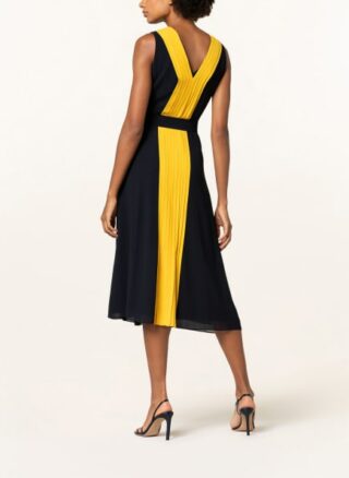 Hobbs lilane Ausgestelltes Kleid Damen, Blau