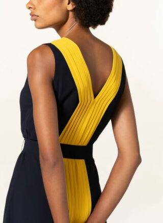 Hobbs lilane Ausgestelltes Kleid Damen, Blau