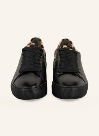 Högl Blade Plateau-Sneaker Damen, Schwarz