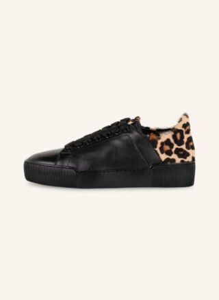 Högl Blade Plateau-Sneaker Damen, Schwarz