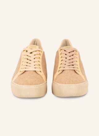 Högl Cashmere Plateau-Sneaker Damen, Braun