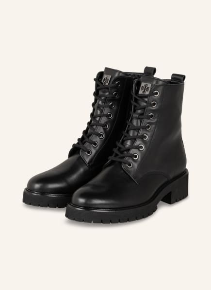 Högl Clay Schnürboots Damen, Schwarz Högl Clay Schnürboots Damen, Schwarz