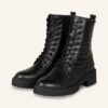 Högl Clyde Schnürboots Damen, Schwarz