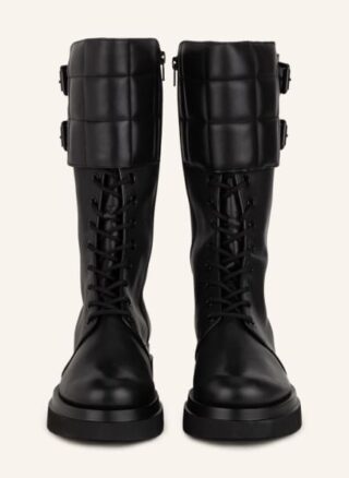 Högl Influencer Schnürstiefel Damen, Schwarz
