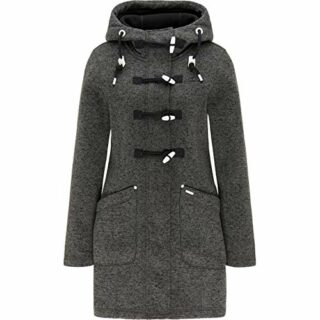 ICEBOUND 16310728 Dufflecoat Damen, Grau