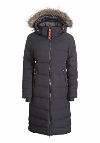 ICEPEAK Brilon Steppmantel Damen, Schwarz