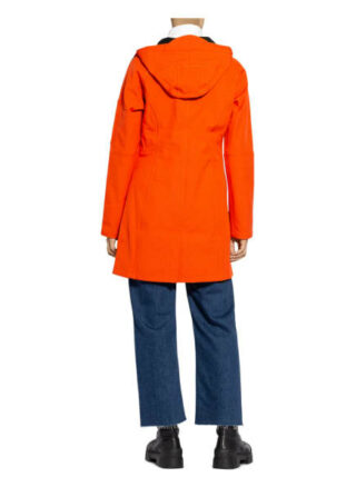 ILSE JACOBSEN Regenmantel Damen, Orange