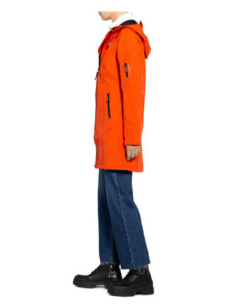 ILSE JACOBSEN Regenmantel Damen, Orange