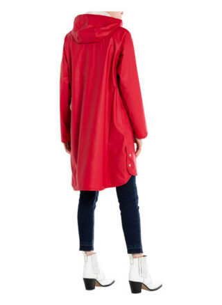 ILSE JACOBSEN Regenmantel Damen, Rot