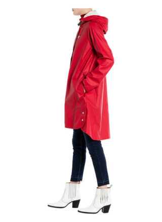 ILSE JACOBSEN Regenmantel Damen, Rot