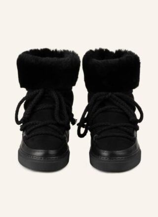 INUIKII Winterboots Damen, Schwarz