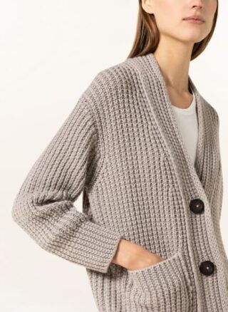 IRIS von ARNIM Edera Strickjacke Damen, Beige