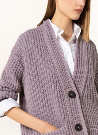 IRIS von ARNIM Edera Strickjacke Damen, Grau