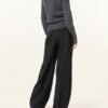 IRIS von ARNIM Elana Rollkragenpullover Damen, Grau