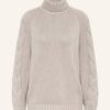 IRIS von ARNIM Esther Rollkragenpullover Damen, Beige