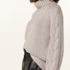 IRIS von ARNIM Esther Rollkragenpullover Damen, Beige