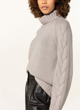 IRIS von ARNIM Esther Rollkragenpullover Damen, Beige