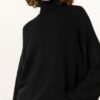 IRIS von ARNIM Karen Rollkragenpullover Damen, Schwarz