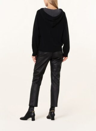 IRIS von ARNIM Korella Cashmere-Hoodie Damen, Schwarz