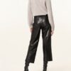 IRIS von ARNIM Paige Leder-Culotte Damen, Schwarz