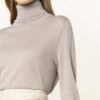 IRIS von ARNIM Rockdale Rollkragenpullover Damen, Beige