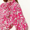 ISABEL MARANT ÉTOILE Carine Schluppenkleid Damen, Pink