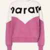 ISABEL MARANT ÉTOILE Houston Sweatshirt Damen, Rot