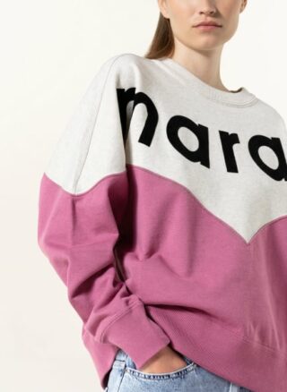ISABEL MARANT ÉTOILE Houston Sweatshirt Damen, Rot