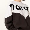 ISABEL MARANT ÉTOILE Houston Sweatshirt Damen, Schwarz