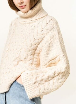 ISABEL MARANT ÉTOILE Ingrid Rollkragenpullover Damen, Weiß