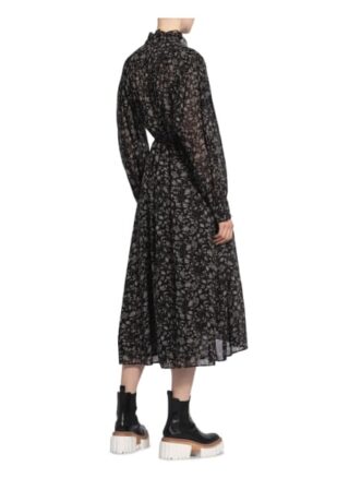 ISABEL MARANT ÉTOILE Maelys Wickelkleid Damen, Schwarz