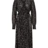 ISABEL MARANT ÉTOILE Maelys Wickelkleid Damen, Schwarz